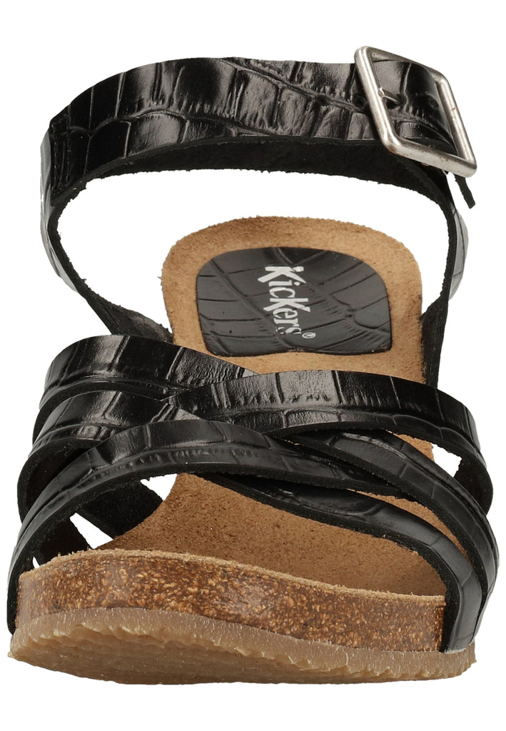 Kickers Sandalen Leder Schwarz