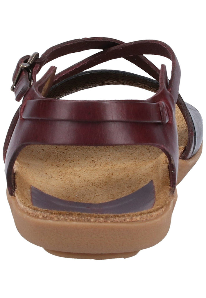 Kickers Sandalen Leder Schwarz/Rot