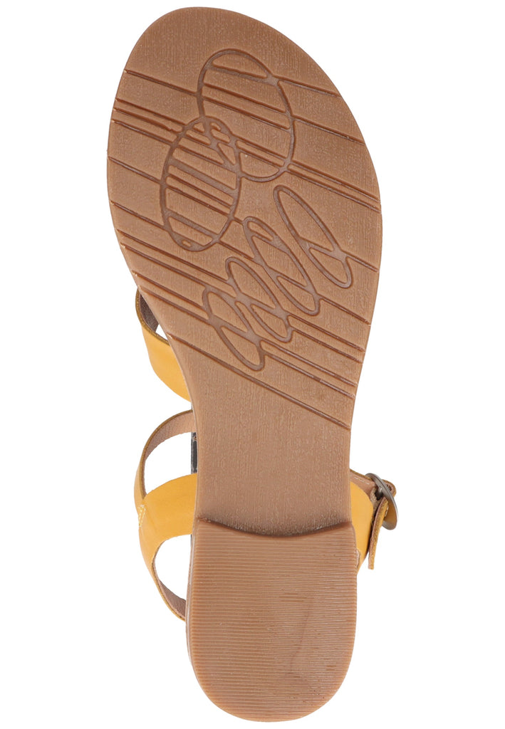 Kickers Sandalen Leder/Synthetik Gelb