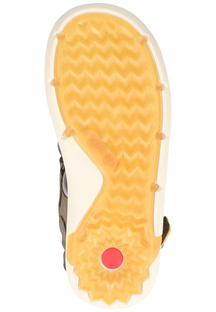 Kickers Sandalen Leder/Textil Khaki