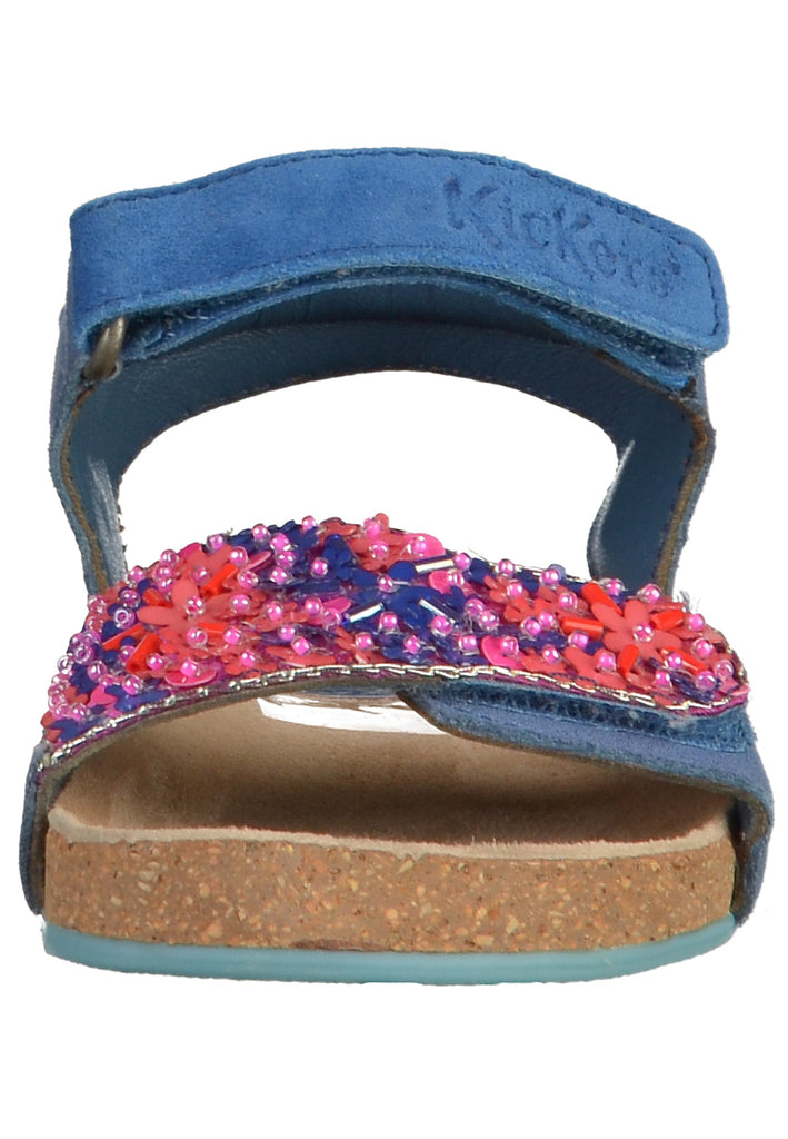 Kickers Sandalen Leder/Textil Marine