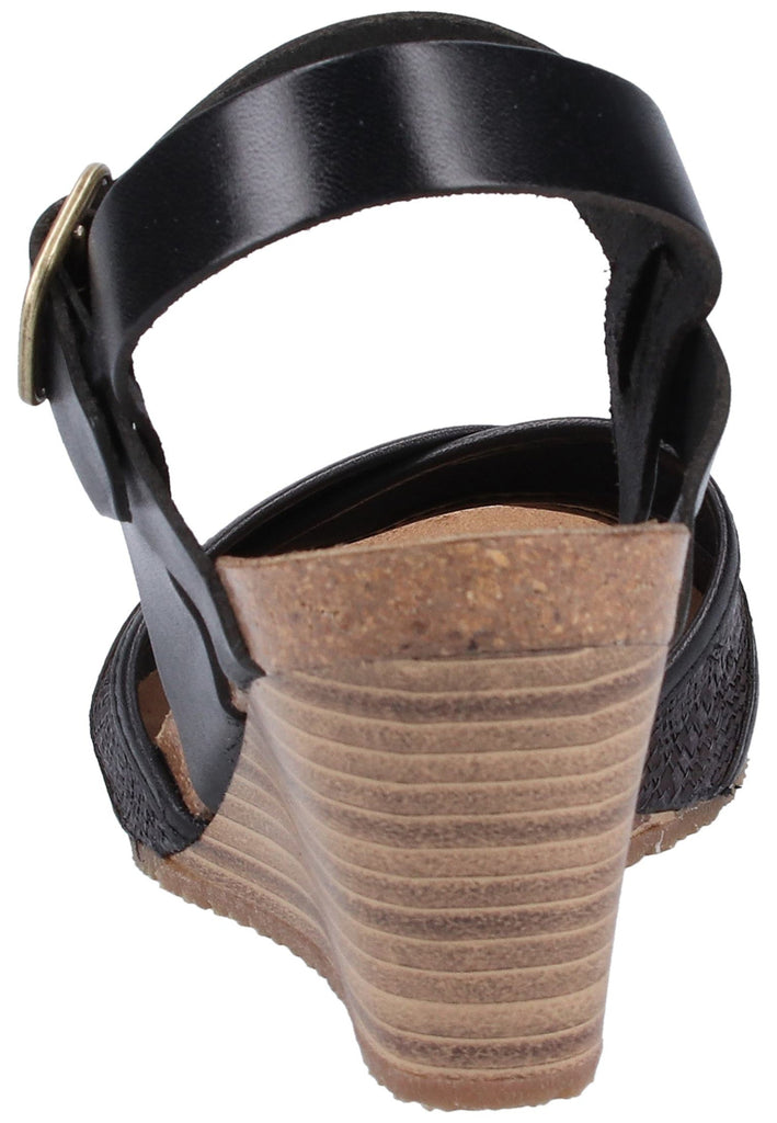 Kickers Sandalen Leder/Textil Schwarz