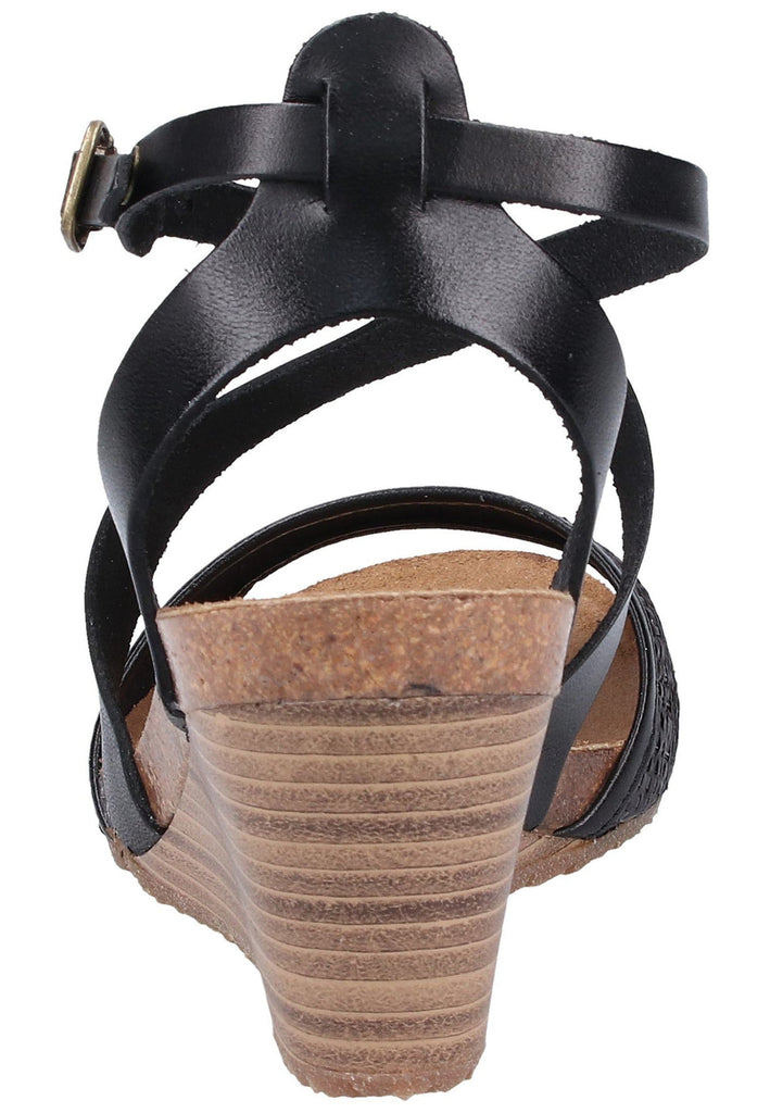 Kickers Sandalen Leder/Textil Schwarz