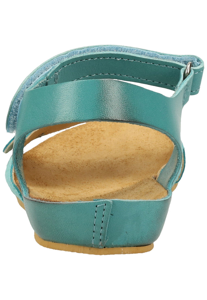 Kickers Sandalen Leder Türkis