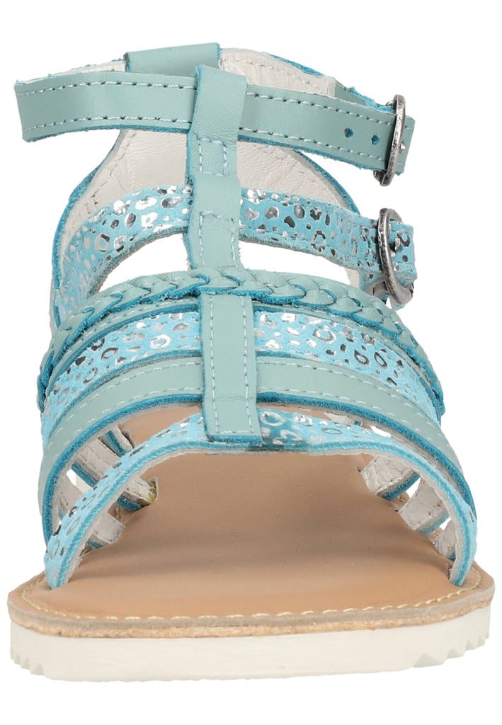 Kickers Sandalen Leder Türkis