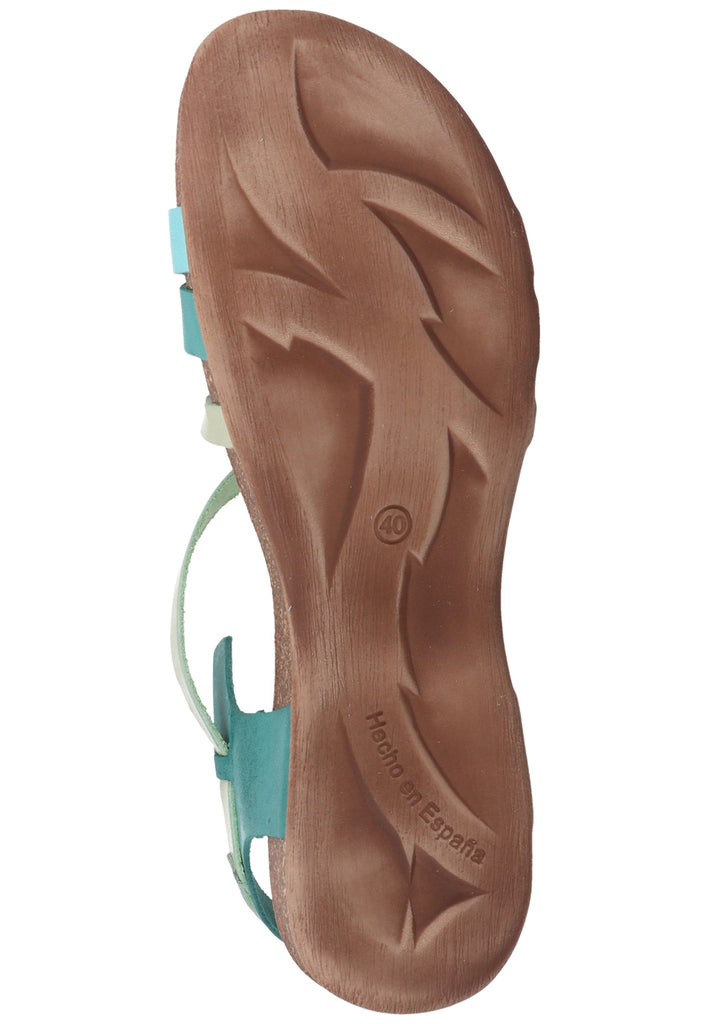 Kickers Sandalen Leder Türkis