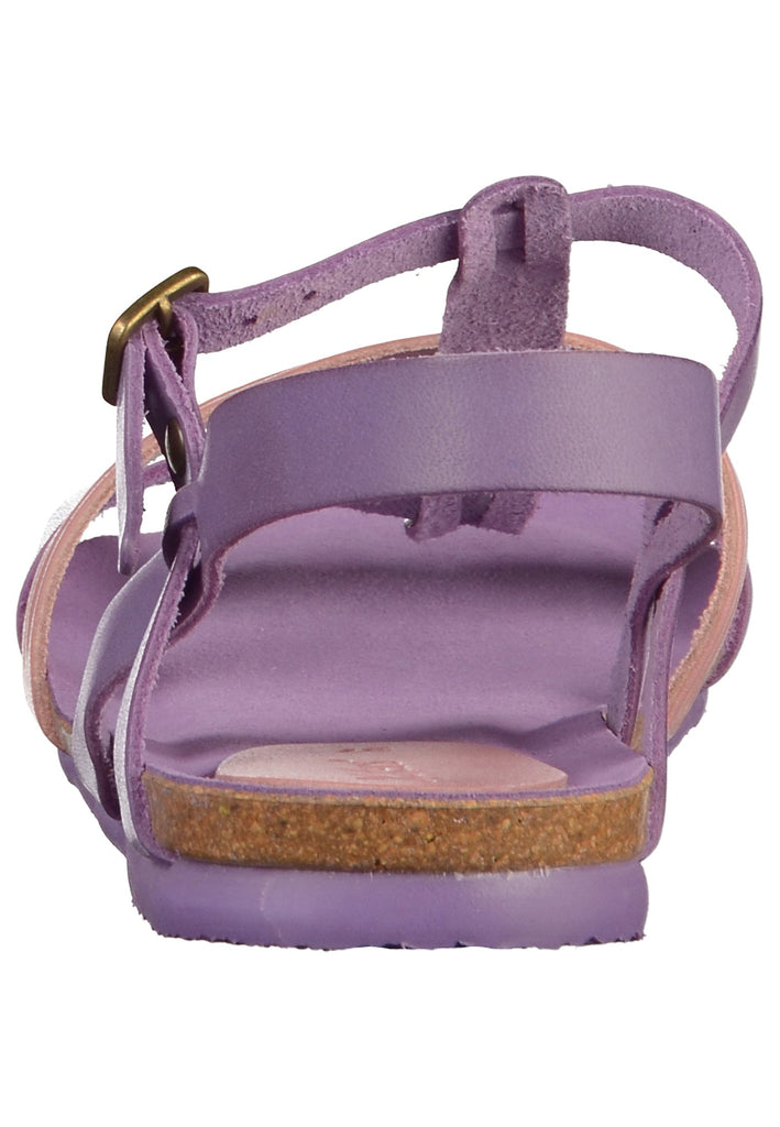 Kickers Sandalen Leder Violett/Rosa