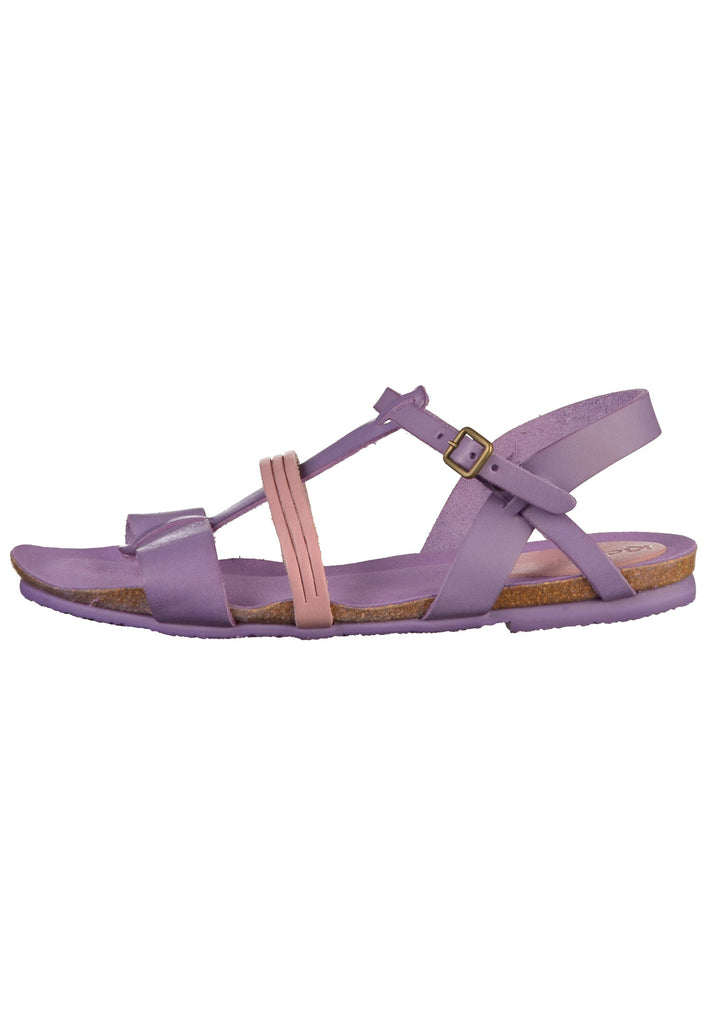 Kickers Sandalen Leder Violett/Rosa
