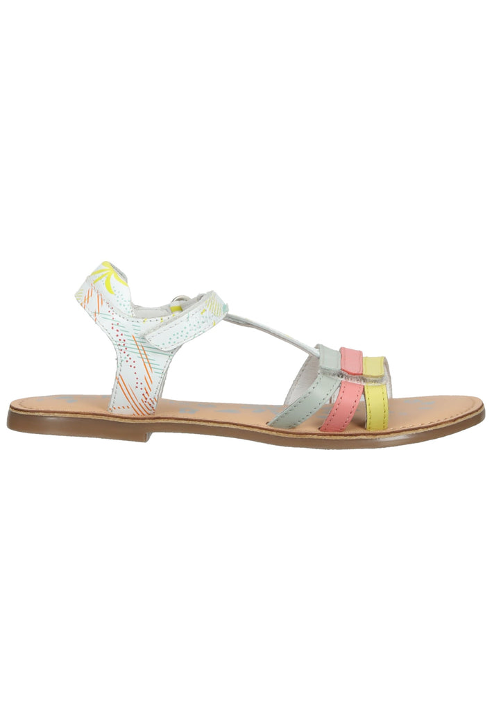 Kickers Sandalen Leder Weiß