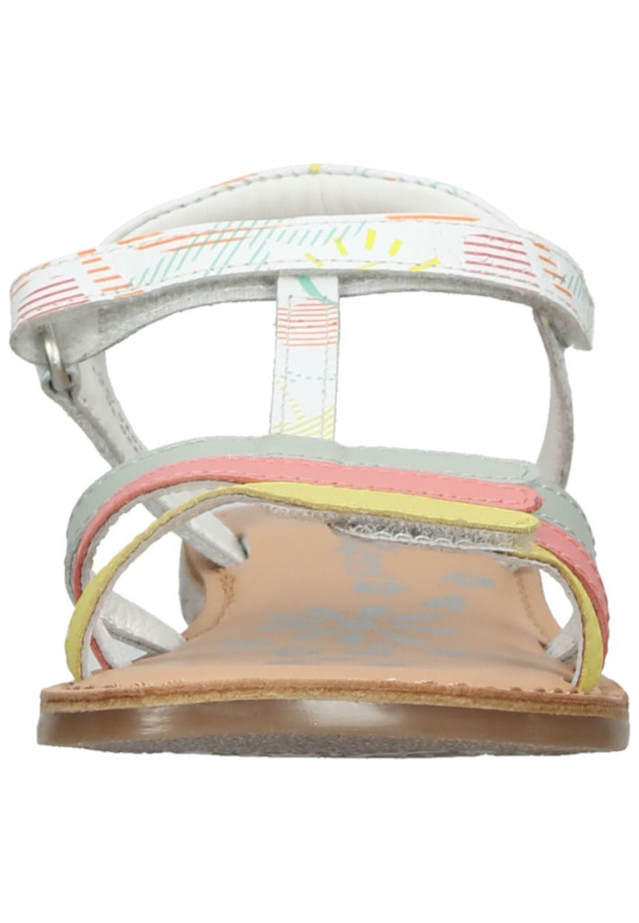 Kickers Sandalen Leder Weiß