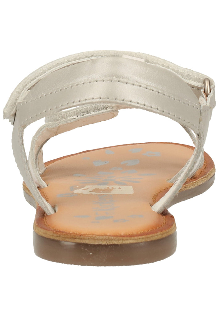 Kickers Sandalen Leder Weiß