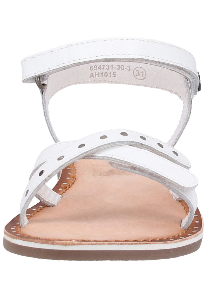 Kickers Sandalen Leder Weiß