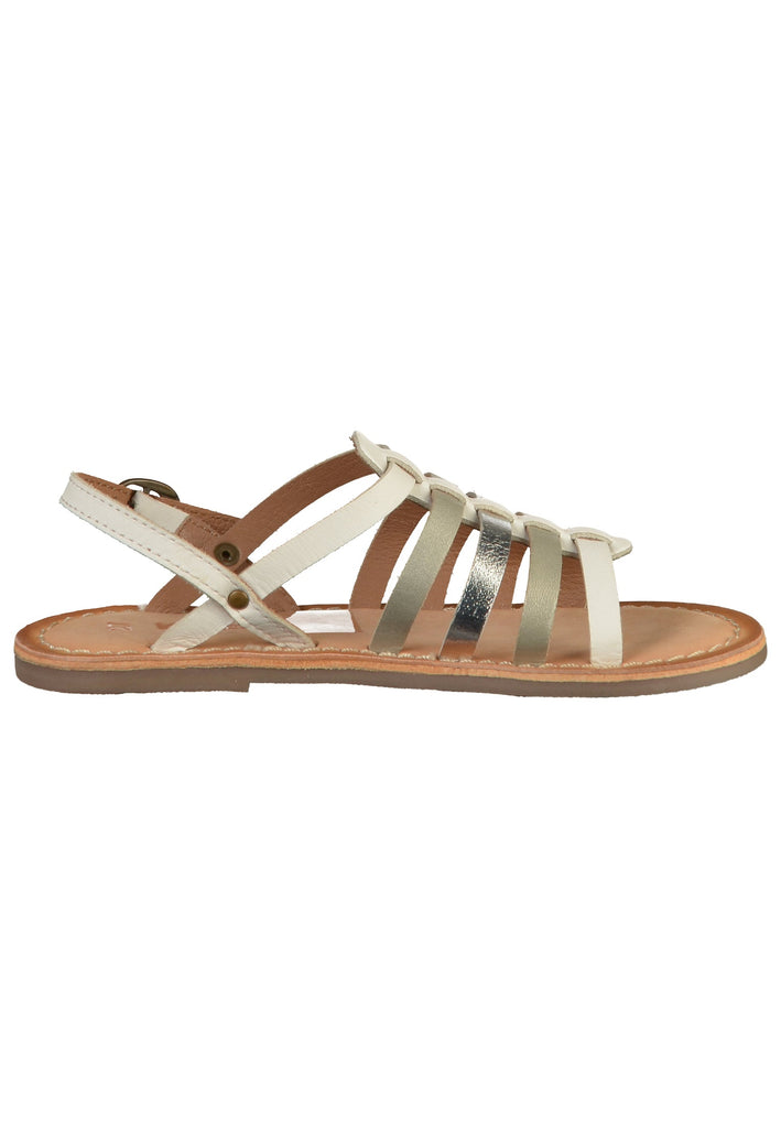 Kickers Sandalen Leder Weiß