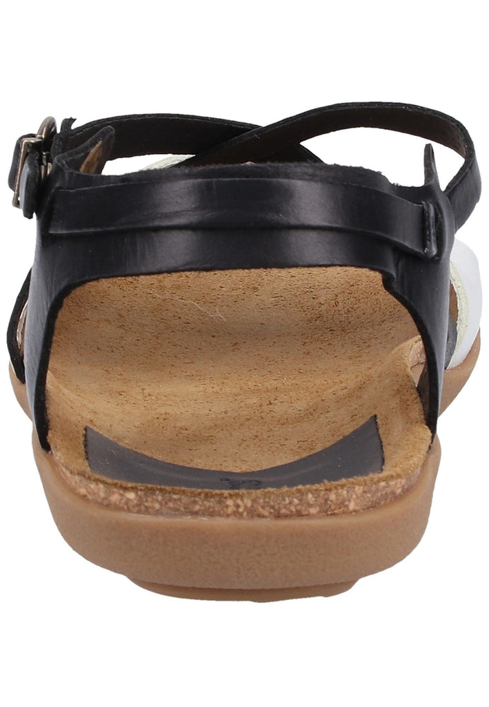 Kickers Sandalen Leder Weiß/Schwarz