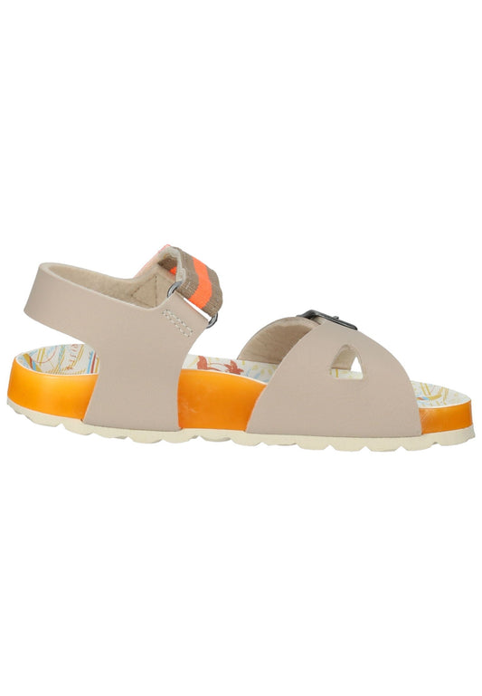 Kickers Sandalen Lederimitat Beige