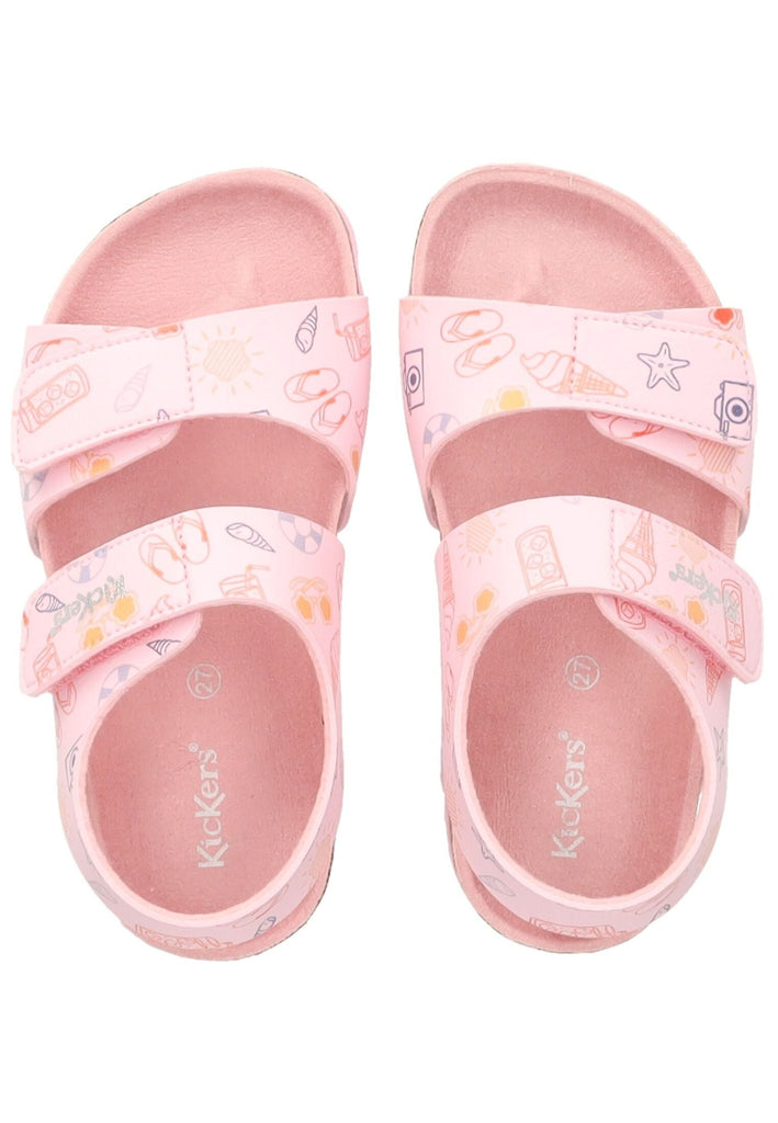 Kickers Sandalen Lederimitat Rose