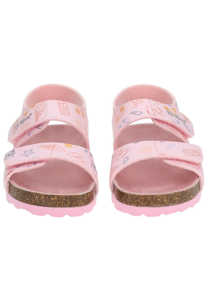 Kickers Sandalen Lederimitat Rose
