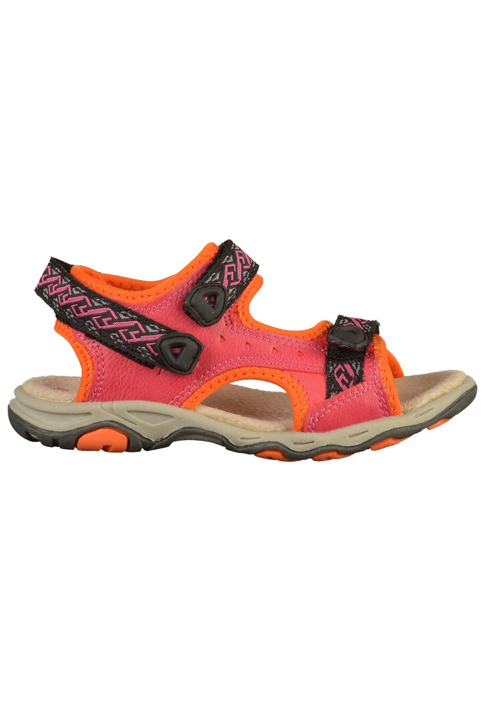 Kickers Sandalen Lederimitat/Textil Rose