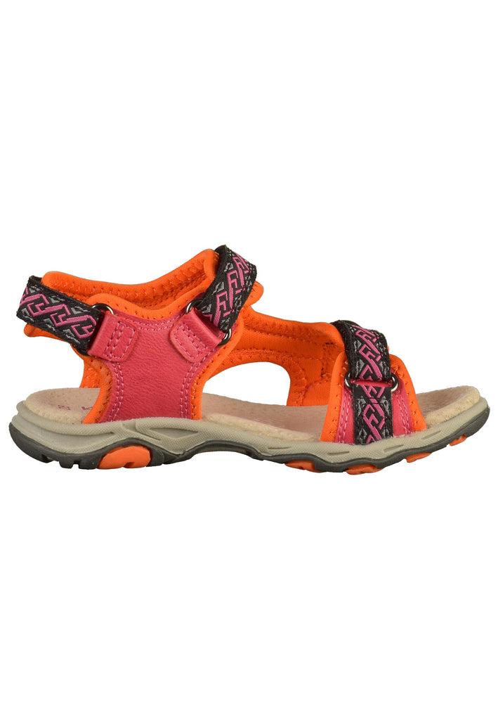 Kickers Sandalen Lederimitat/Textil Rose