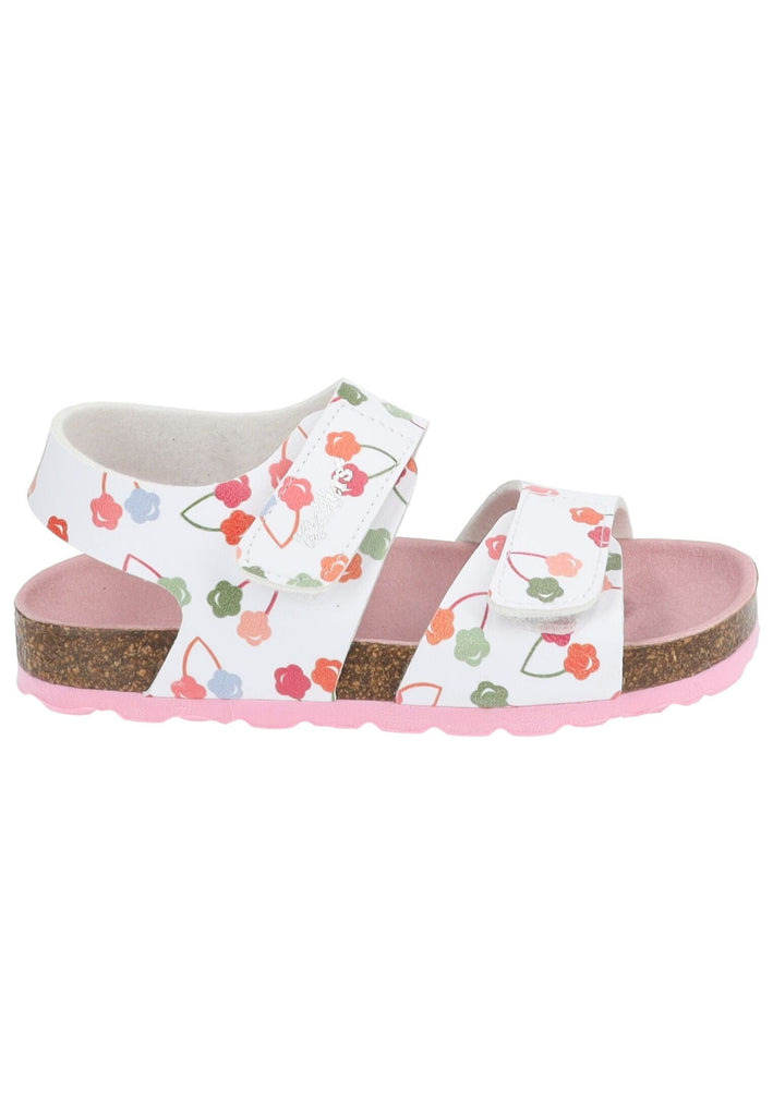 Kickers Sandalen Lederimitat Weiß Kombi