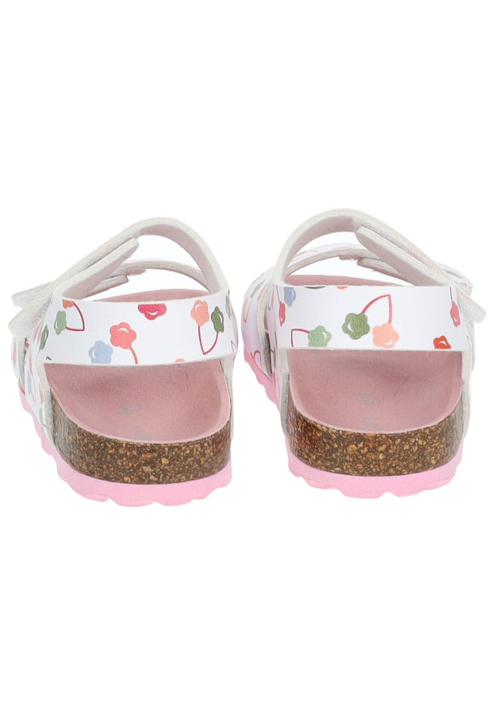 Kickers Sandalen Lederimitat Weiß Kombi