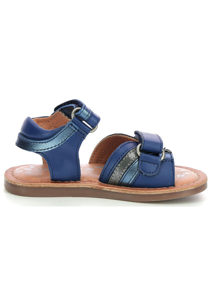 Kickers Sandalen Nappaleder Dunkelblau