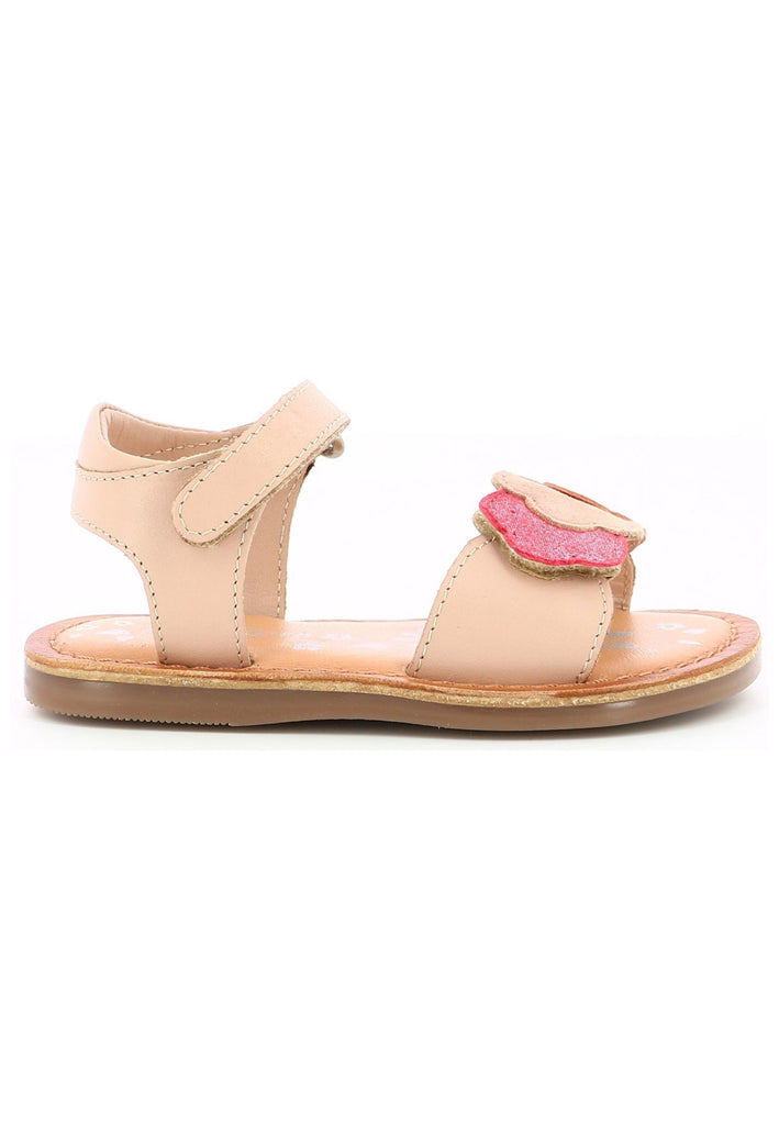 Kickers Sandalen Nappaleder Rosa