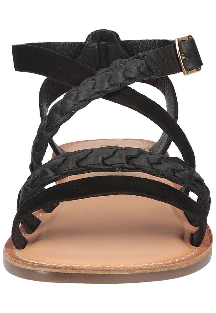 Kickers Sandalen Veloursleder Schwarz
