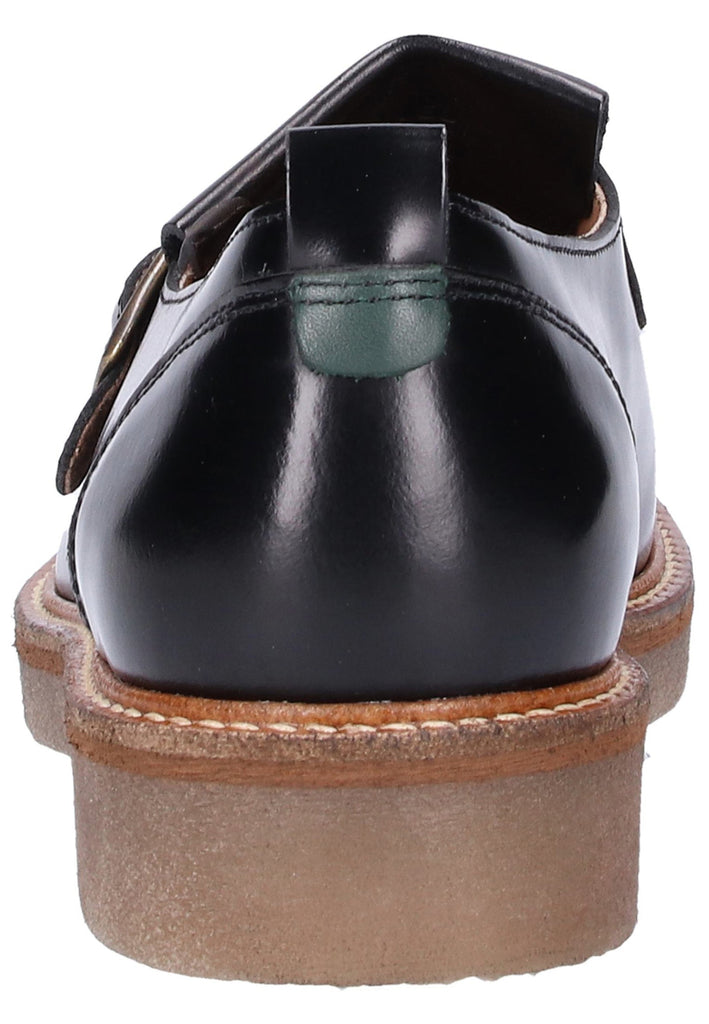 Kickers Slipper Leder Schwarz