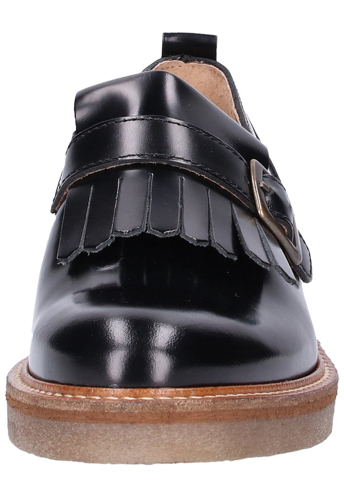 Kickers Slipper Leder Schwarz