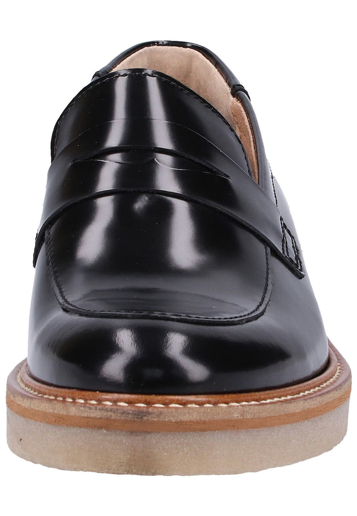 Kickers Slipper Leder Schwarz