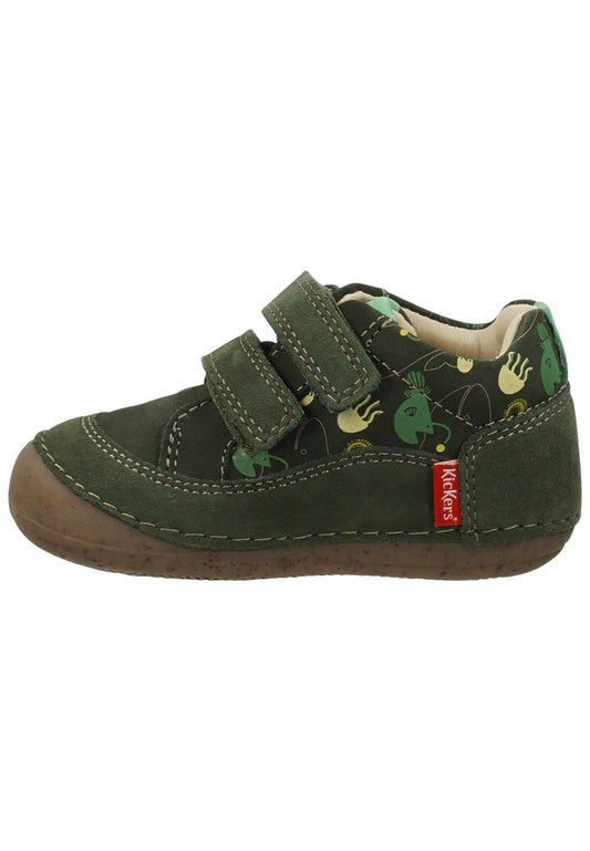 Kickers Sneaker Leder Khaki