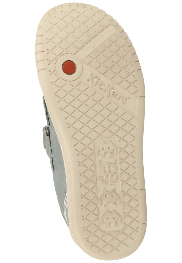 Kickers Sneaker Leder Khaki/Grau