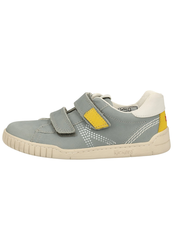 Kickers Sneaker Leder Khaki/Grau