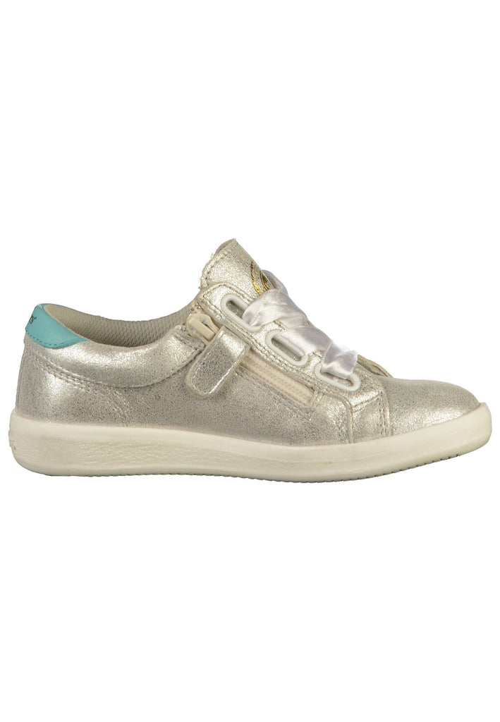 Kickers Sneaker Leder Silber
