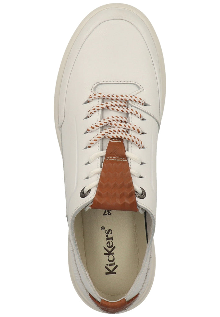 Kickers Sneaker Leder Weiß