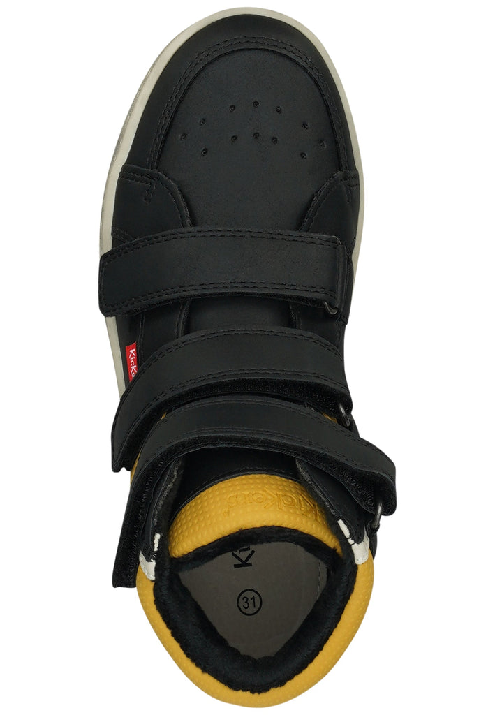 Kickers Sneaker Synthetik Schwarz/Grau Warmfutter