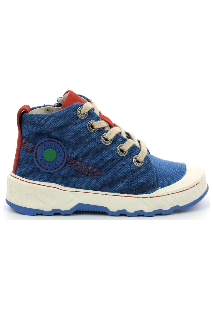 Kickers Sneaker Textil Blau/Rot