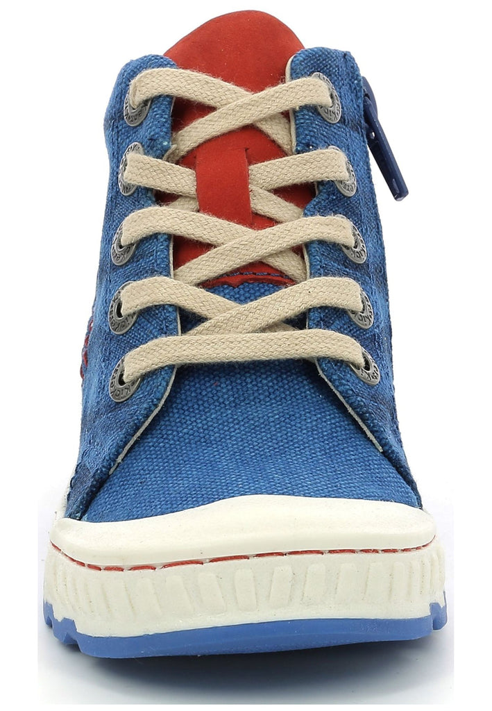 Kickers Sneaker Textil Blau/Rot