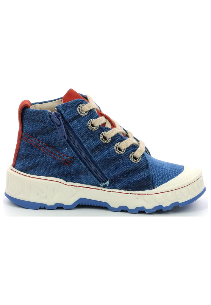Kickers Sneaker Textil Blau/Rot