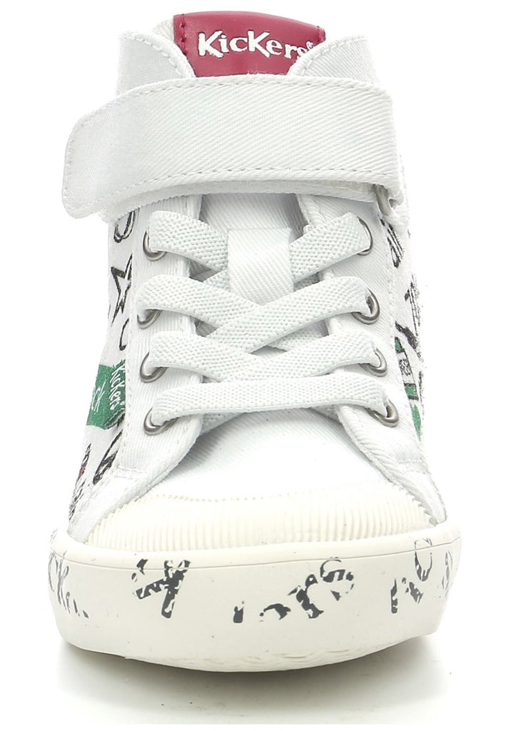 Kickers Sneaker Textil Weiß/Rot