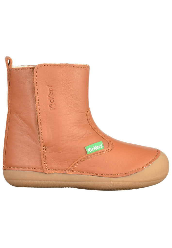Kickers Stiefel Leder Camel