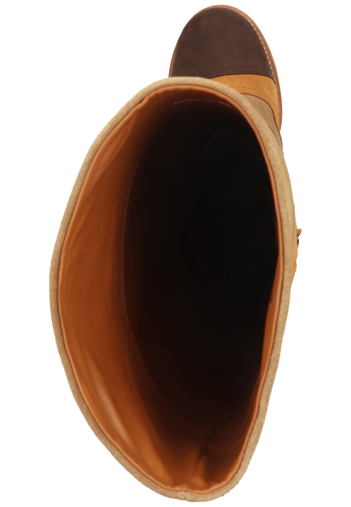 Kickers Stiefel Leder Camel