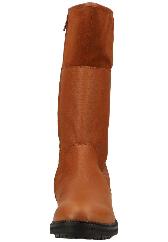 Kickers Stiefel Leder Camel Warmfutter