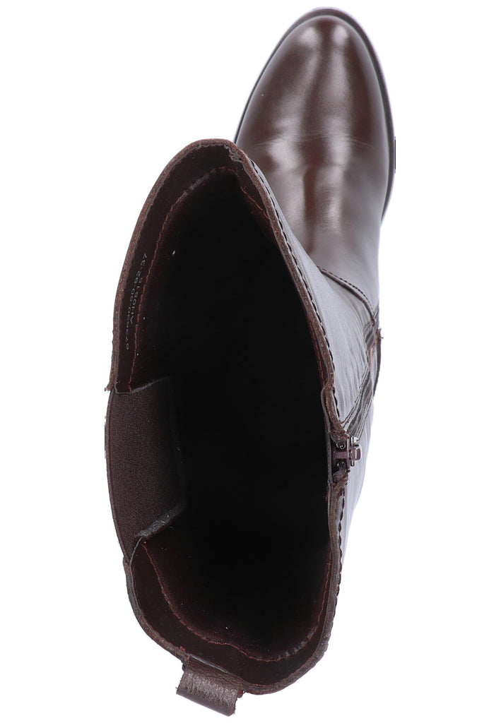 Kickers Stiefel Leder Dunkelbraun