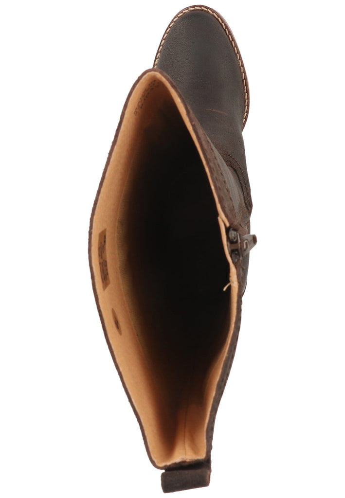 Kickers Stiefel Leder Dunkelbraun