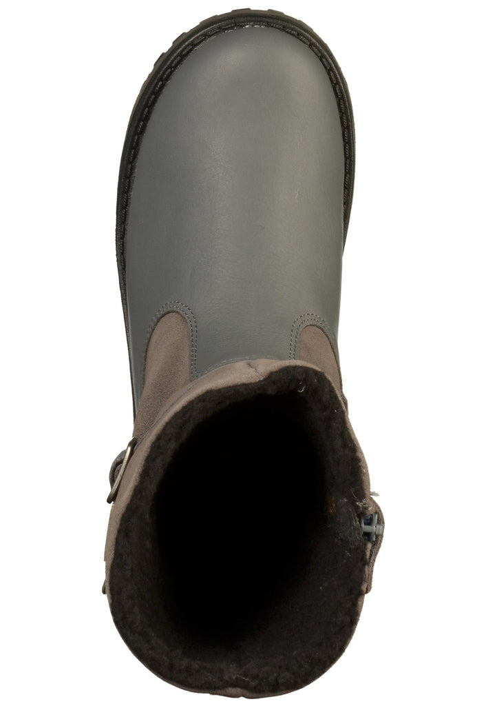 Kickers Stiefel Leder Grau