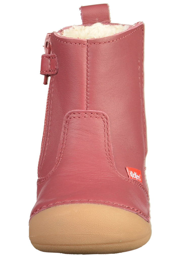 Kickers Stiefel Leder Magenta