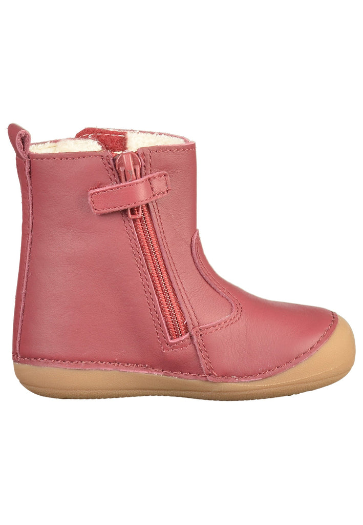 Kickers Stiefel Leder Magenta