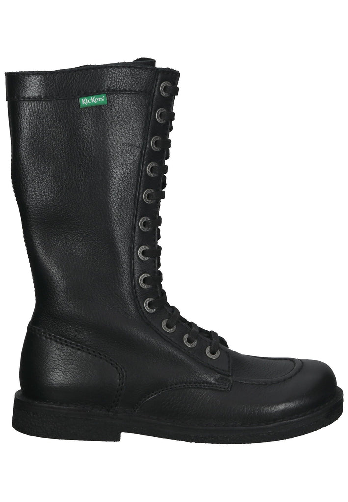 Kickers Stiefel Leder Schwarz